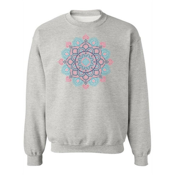 Beautiful Mandala Impression Sweatshirt Women -Image by Shutterstock, Female Small