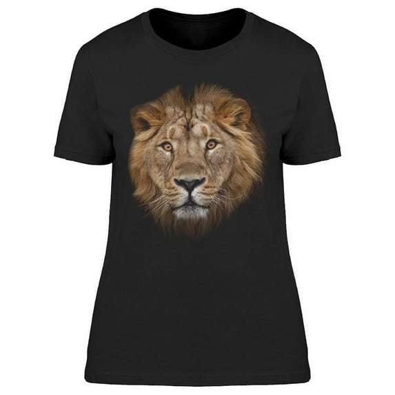 Beautiful Mane With Amber Eyes T-Shirt Women -Image by Shutterstock, Female XX-Large