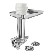 Beautiful Meat Grinder Stand Mixer Attachment with 3 Stainless Steel Grinding Plates, by Drew Barrymore