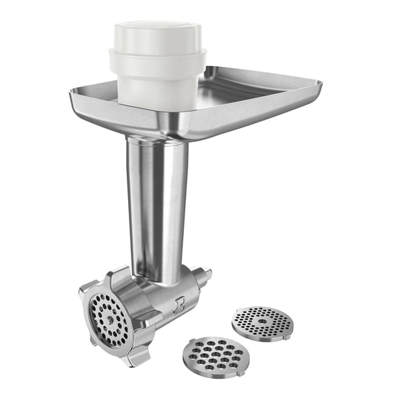 Beautiful by Drew Barrymore Food Grinder Stand Mixer Attachment with 3 Stainless Steel Grinding Plates