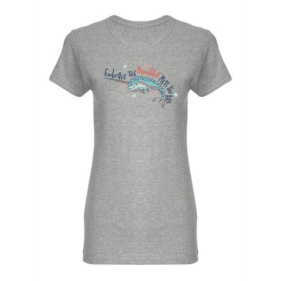 Beautiful Mess You Are Shaped T-Shirt Women -Image by Shutterstock, Female Small