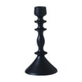 thumbnail image 1 of Beautiful Metal Taper Candle Holder by Drew Barrymore, 6", Black, 1 of 8