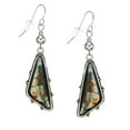 thumbnail image 1 of Beautiful Multi Color Abstract Dangle Earrings – Hypoallergenic Earwires, 1 of 4