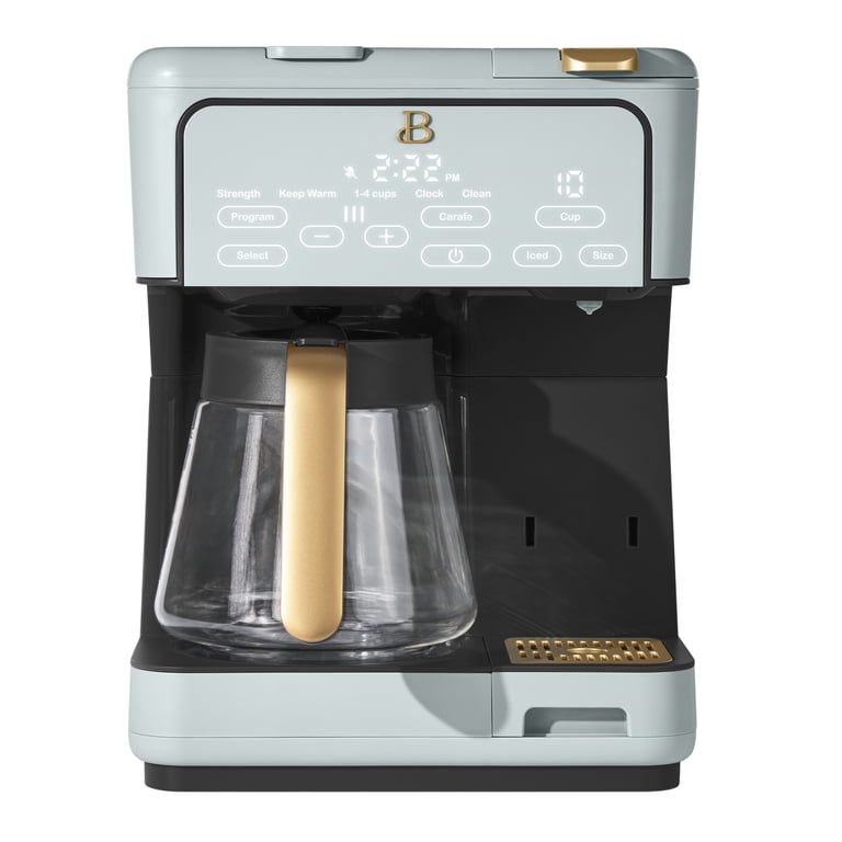 Beautiful Programmable 12-Cup & Single-Serve Multi-Brew Coffee