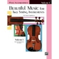 thumbnail image 1 of Pre-Owned Beautiful Music for Two String Instruments, Bk 1: Piano Acc. (Paperback) 0769232388 9780769232386, 1 of 1