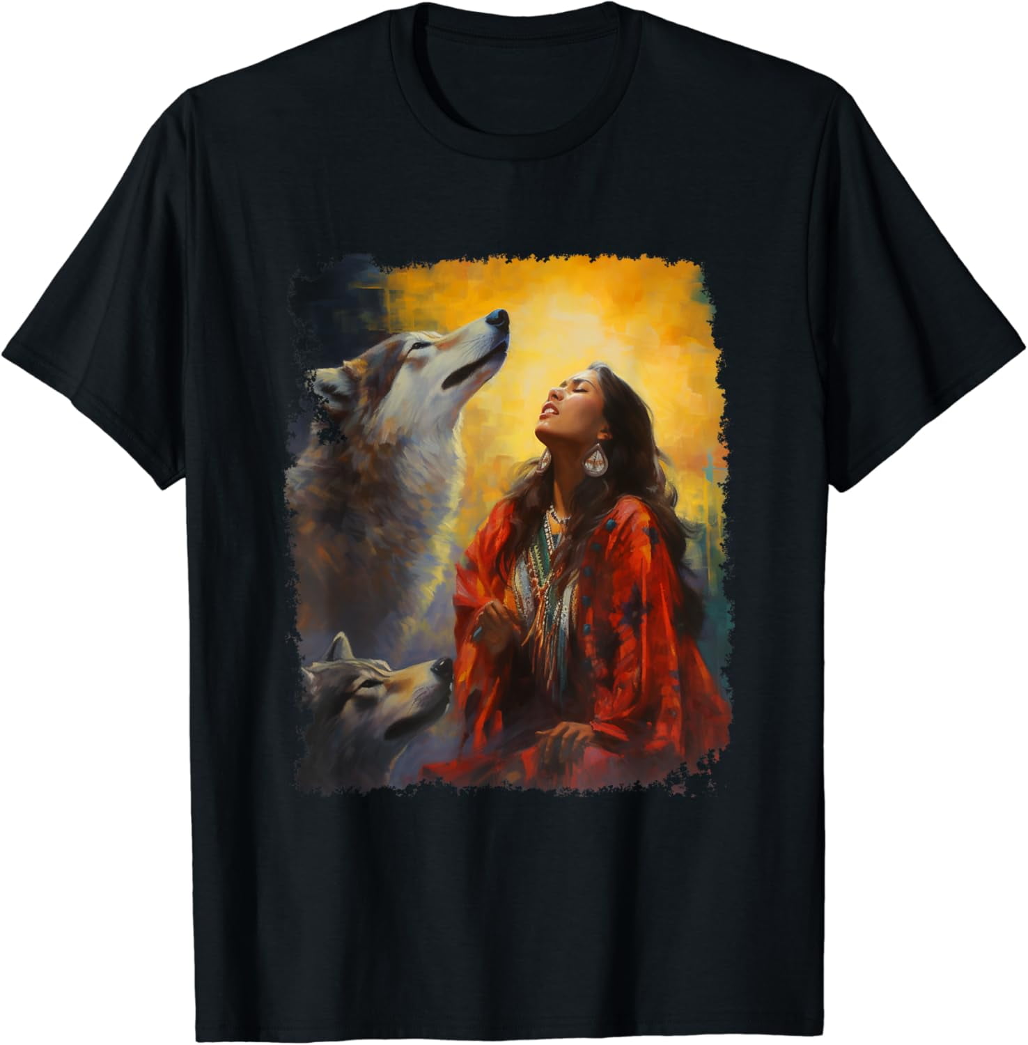 Beautiful Native American T-Shirt - Walmart.com