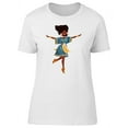 thumbnail image 1 of Beautiful Native Lady Dancing Tee Women's -Image by Shutterstock, 1 of 2