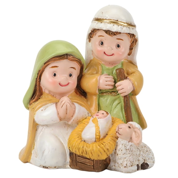 Beautiful Nativity Scene Figurine for Christmas Home and Office Decoration