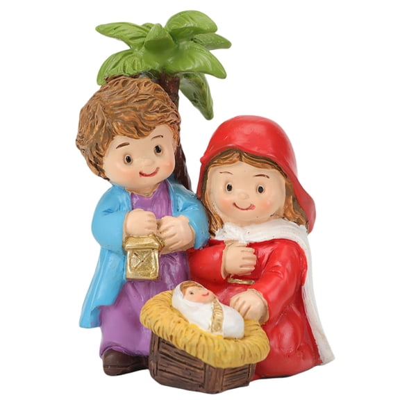 Beautiful Nativity Scene Figurine for Christmas Home and Office Decoration