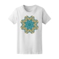 thumbnail image 1 of Beautiful Nature Mandala T-Shirt Women -Image by Shutterstock, Female XX-Large, 1 of 2