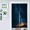 thumbnail image 1 of Beautiful Northern Lights Door Curtain Nordic Living Room DoorCurtain Porch Partition Curtain Kitchen Rative Half Curtain, 1 of 4