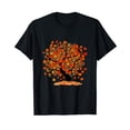 thumbnail image 1 of Beautiful Oak Tree Nature - Thanksgiving Fall Autumn Black T-Shirt, 1 of 5