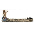 thumbnail image 1 of Beautiful Ocean Mermaid Sun Bathing Candle Incense Burner Holder Figurine Statue, 1 of 5