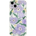 thumbnail image 1 of Beautiful Oil Painting Flowers Soft Phone Case Compatible with iPhone Case for Women Girls (Bauhinia,iPhone 12 Pro), 1 of 7