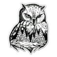 thumbnail image 1 of Beautiful Owl Forest Mountains Night Sky - 12" Vinyl Sticker Waterproof Decal, 1 of 1