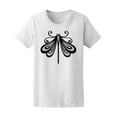 thumbnail image 1 of Beautiful Patterned Dragonfly T-Shirt Women -Image by Shutterstock, Female x-Large, 1 of 2
