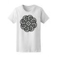 thumbnail image 1 of Beautiful Patterned Mandala T-Shirt Women -Image by Shutterstock, Female XX-Large, 1 of 2