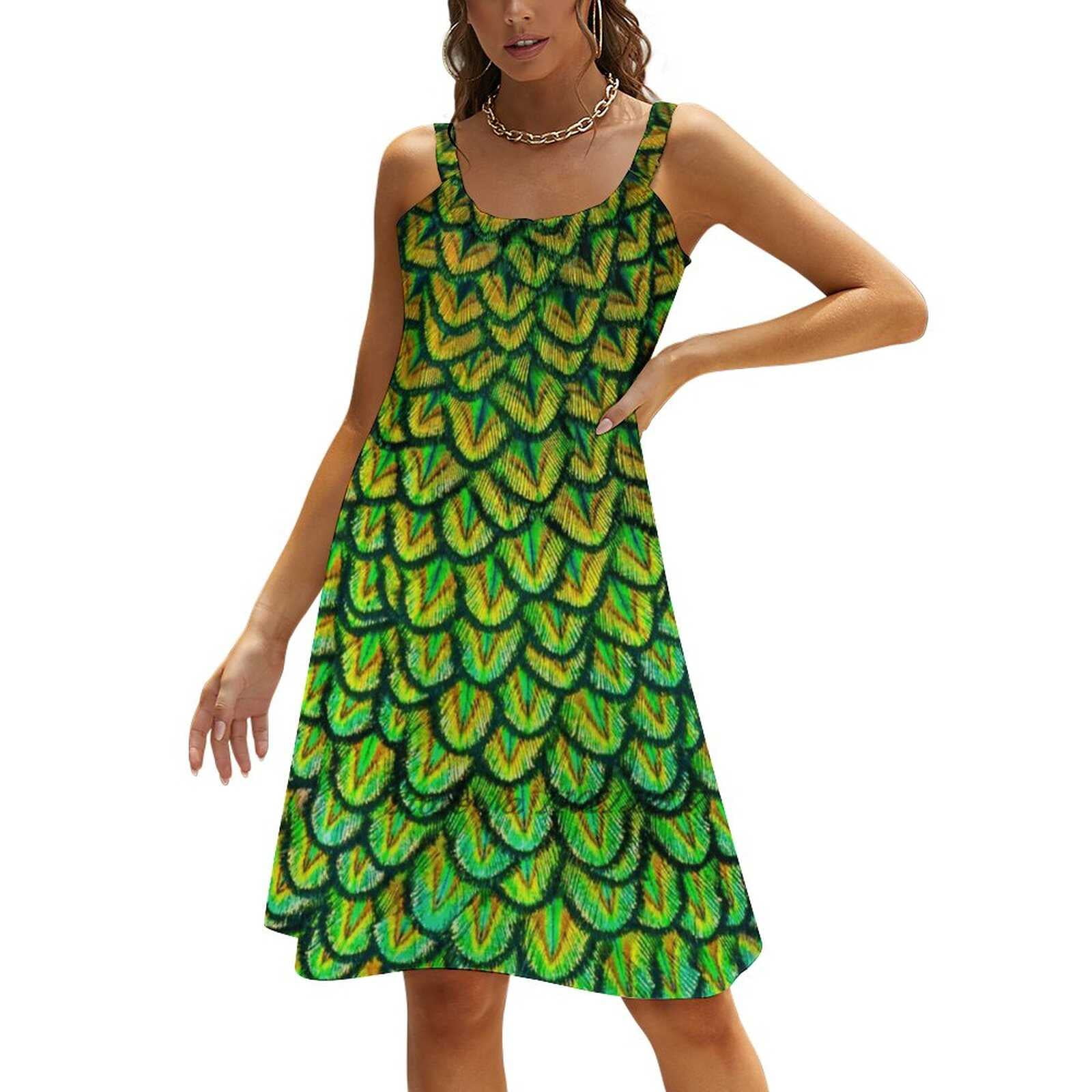 V-neck Simple Chiffon Full Length Dresses Peacock