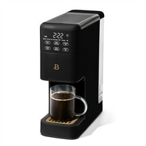 Beautiful Perfect Grind™ Programmable Single Serve Coffee Maker, Black Sesame by Drew Barrymore
