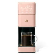 Beautiful Perfect Grind  Programmable Single Serve Coffee Maker, Rose by Drew Barrymore