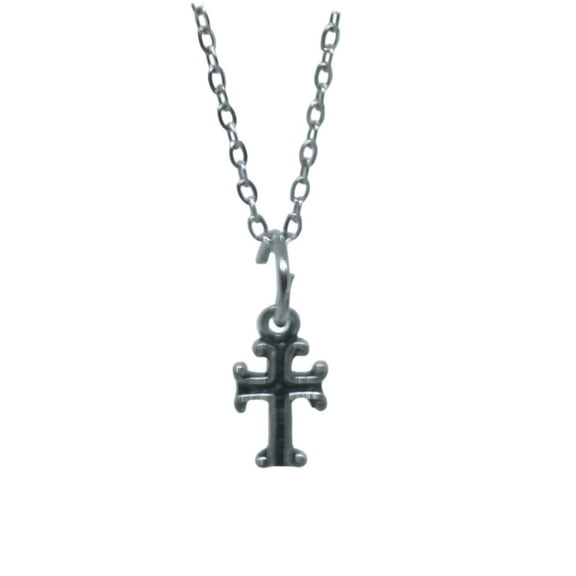 Beautiful Pewter Celtic Cross Pendant Necklace (Gift Boxed)