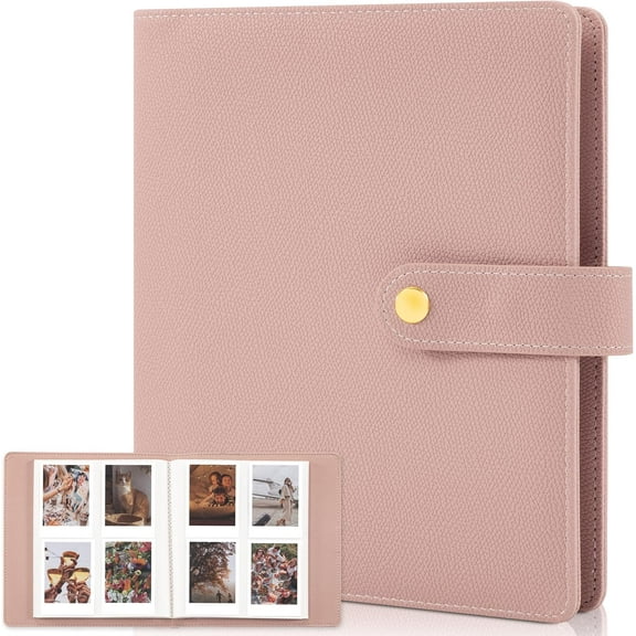 Beautiful Photo Album for 2x3 in Polaroid Photos - Safely Holds Your 300+ Pictures Of Unique Memories - The Perfect Instax Mini Compatible Photo Book To Store Pictures Or Trading Collection Cards