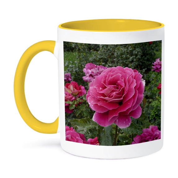 Beautiful Pink Rose Mug 11oz