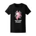 thumbnail image 1 of Beautiful Pink Unicorn Dream T-Shirt Women -Image by Shutterstock, Female Large, 1 of 2