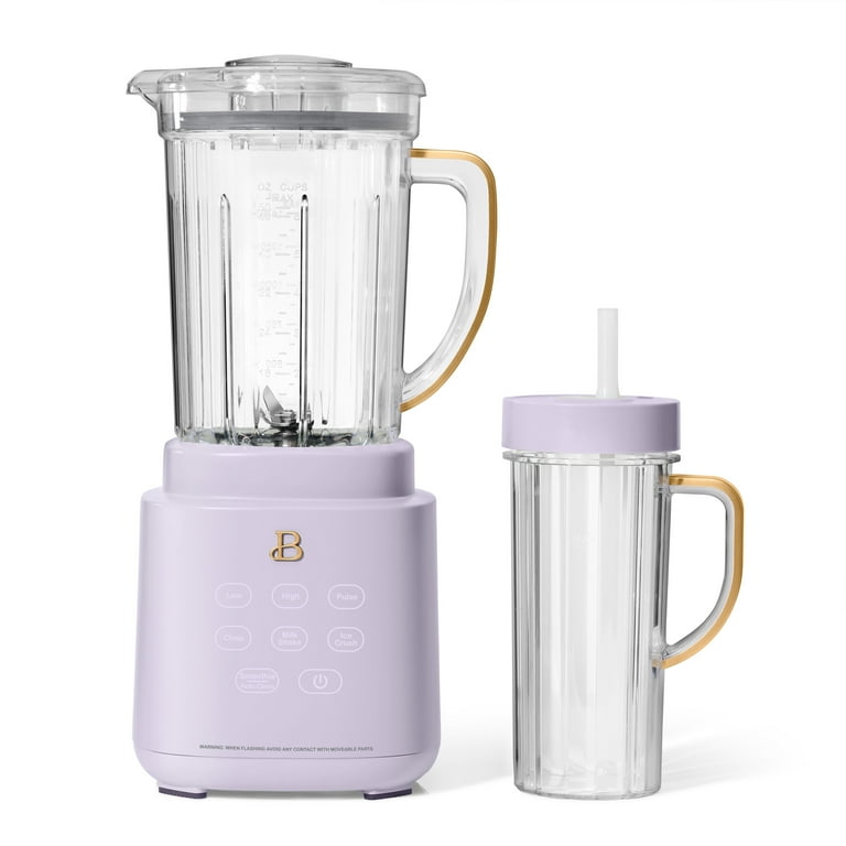 キッチン家電 Berry Beautiful PowerExact Blender System, Lavender, 50oz Tritan jar
