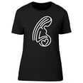 thumbnail image 1 of Beautiful Pregnant Silhouette T-Shirt Women -Image by Shutterstock, Female XX-Large, 1 of 2