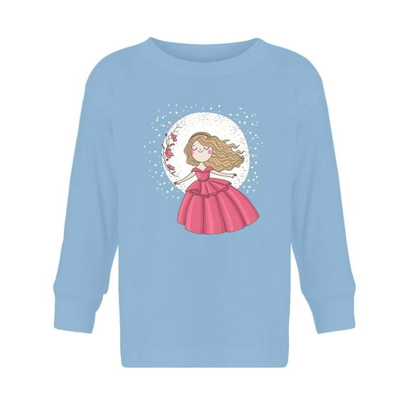Beautiful Princess Design Long Sleeve Toddler -Image by Shutterstock,  5 Toddler