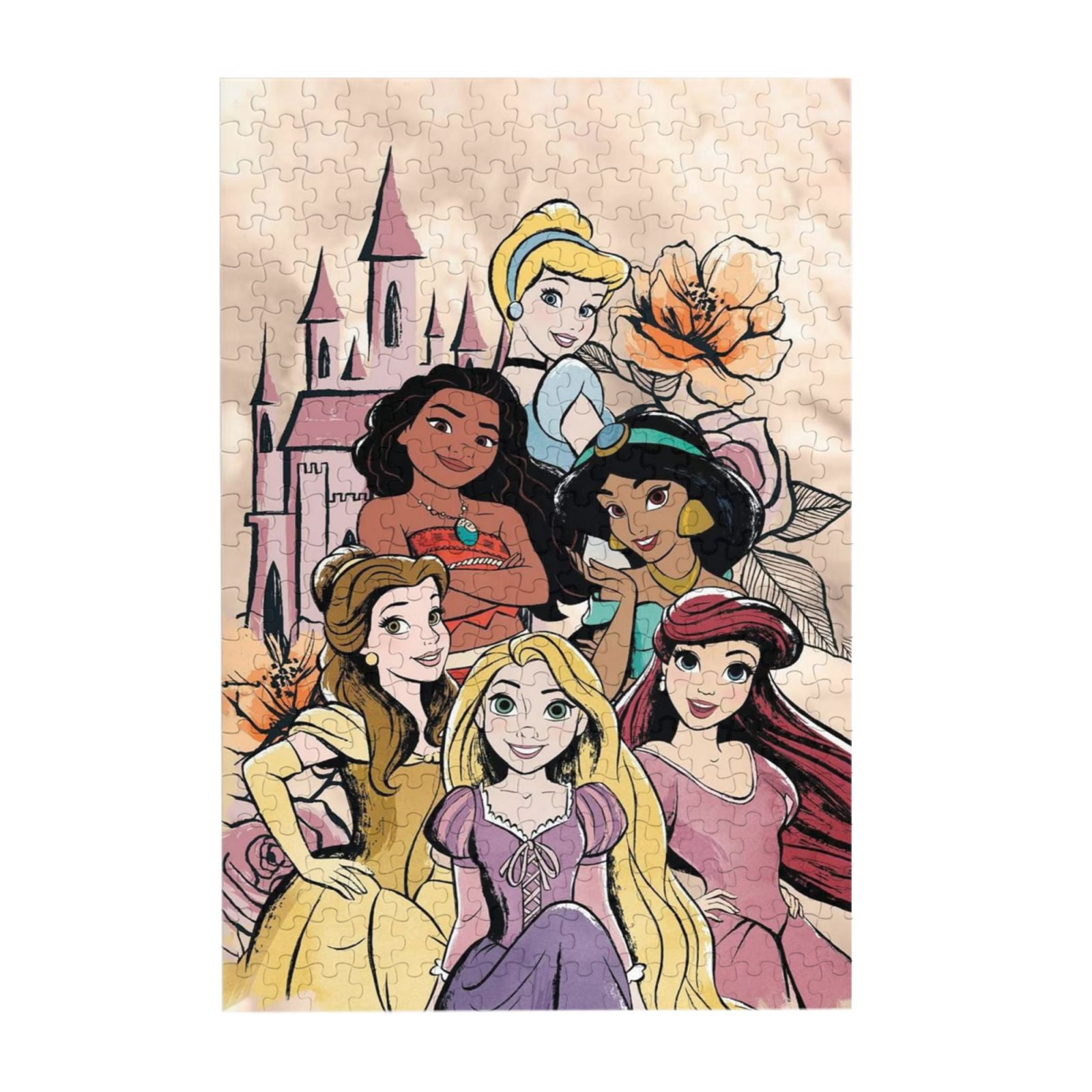 Beautiful Princess Jigsaw Puzzles Novelty Cartoon Puzzles for Home ...
