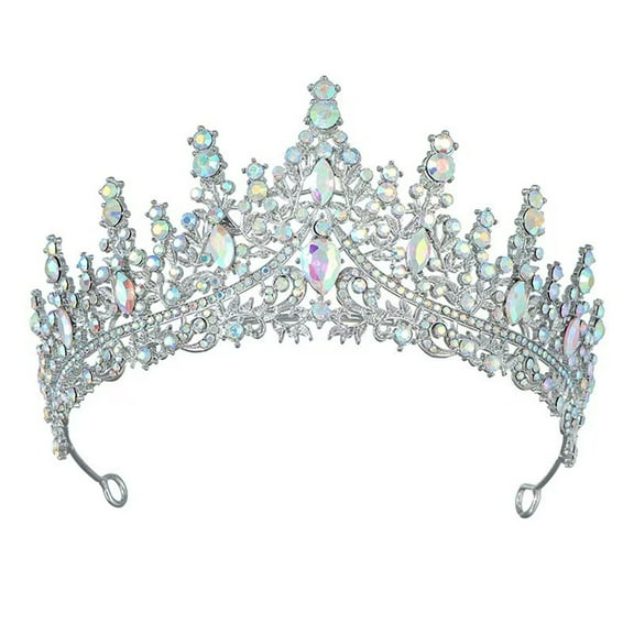 Beautiful Queen Crown Baroque Crystal Headbands Bridal Crown Tiaras Party