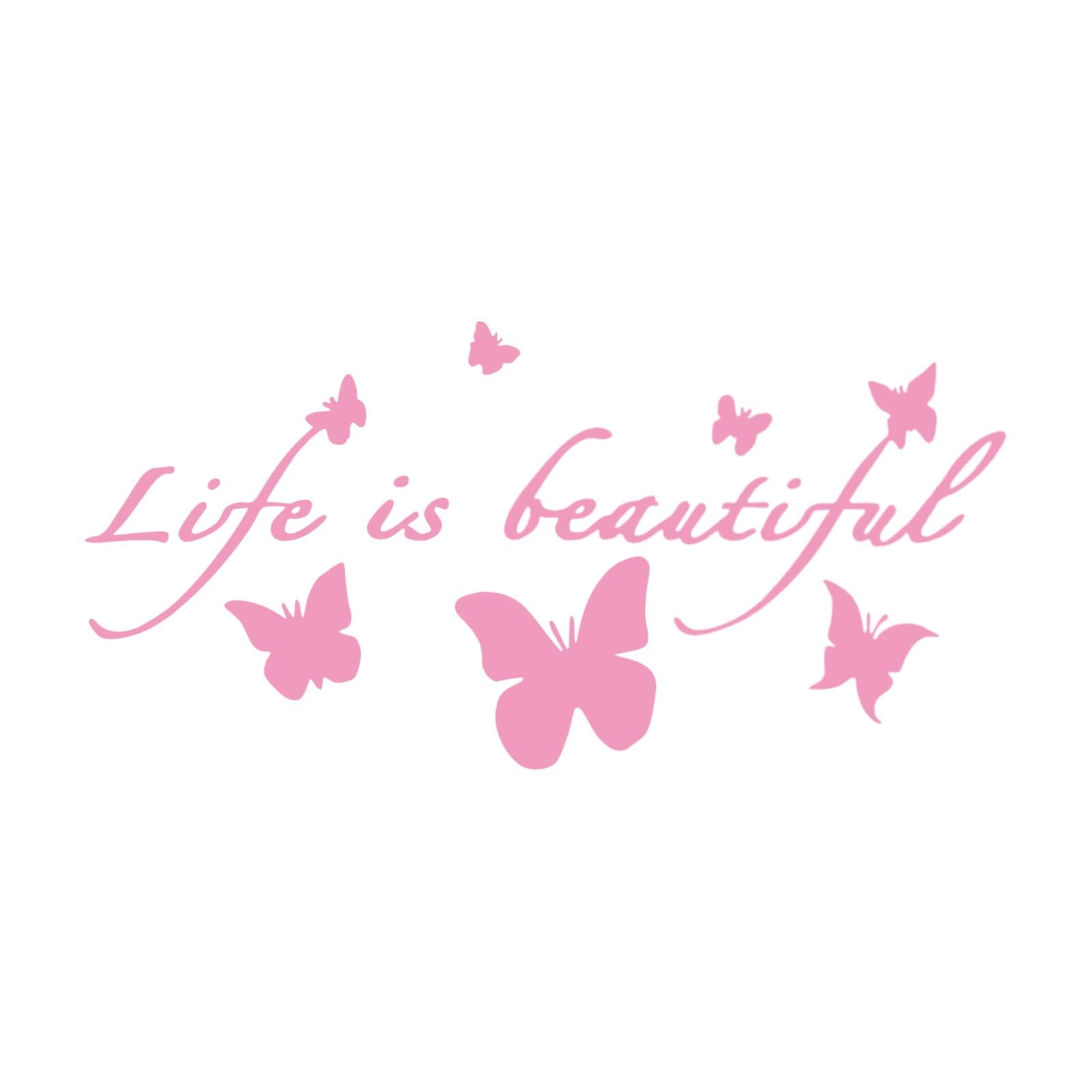 Beautiful Rearview Mirror Decalsvanity Mirror Stickers Car Accessories