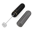 thumbnail image 1 of Beautiful Handheld Rechargeable Milk Frother, Black Sesame by Drew Barrymore, 1 of 8