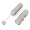 thumbnail image 1 of Beautiful Handheld Rechargeable Milk Frother, Porcini Taupe by Drew Barrymore, 1 of 7