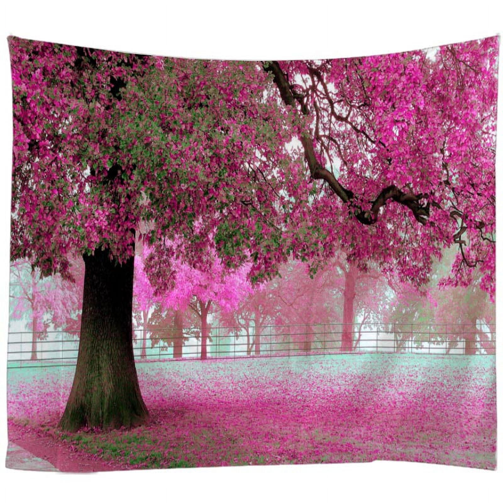 Beautiful Red Big Tree Printed Large Wall Tapestry Cheap Hippie Wall