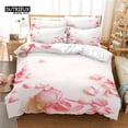 thumbnail image 1 of Beautiful Rose Duvet Cover Set Fashion Bedding Set Soft Comfortable Breathable Duvet Cover For Bedroom Guest Room Decor, 1 of 5
