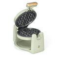 thumbnail image 1 of Beautiful Rotating Belgian Waffle Maker, Sage Green by Drew Barrymore, 1 of 16