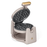 Beautiful Rotating Belgian Waffle Maker by Drew Barrymore (Porcini Taupe)
