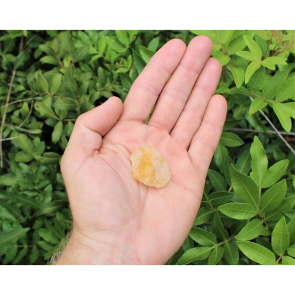 Beautiful Rough Citrine Crystal, Raw Gemstone Rock (Gold / Yellow , 1" - 2")