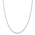 thumbnail image 1 of Beautiful SS Rhodium Plated 1.5mm Diamond-cut Rope Chain, 1 of 2