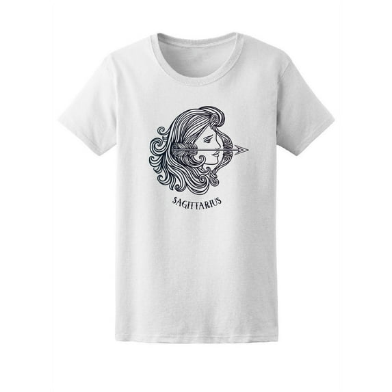 Beautiful Sagittarius Lady Tee Women's -Image by Shutterstock