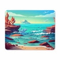 thumbnail image 1 of Beautiful Sea Waves Clouds Mouse Pad Mat Non-Slip Rubber Round Mouse Pads for Computers Laptop,Non-Slip Rubber Base Wireless Mouse Pad for Laptop, 1 of 4