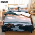 Beautiful Seaside Beach Bedding Set Duvet Cover Set 3d Bedding Digital