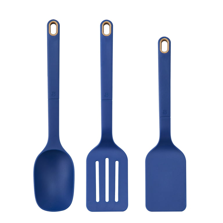 Beautiful Set of 3 Nylon Tools in Blueberry Pie by Drew Barrymore 