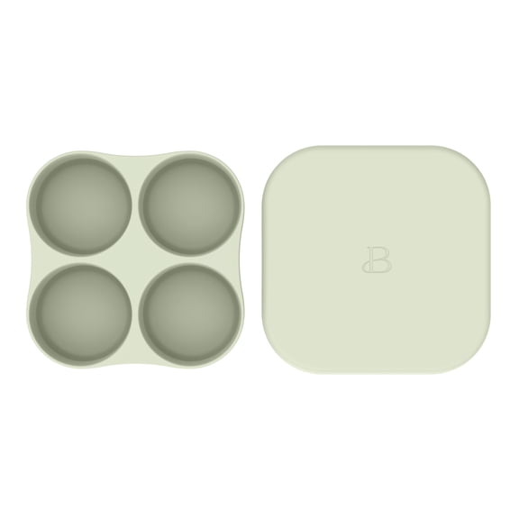 Beautiful Silicone Egg Bites Mold, Sage Green by Drew Barrymore