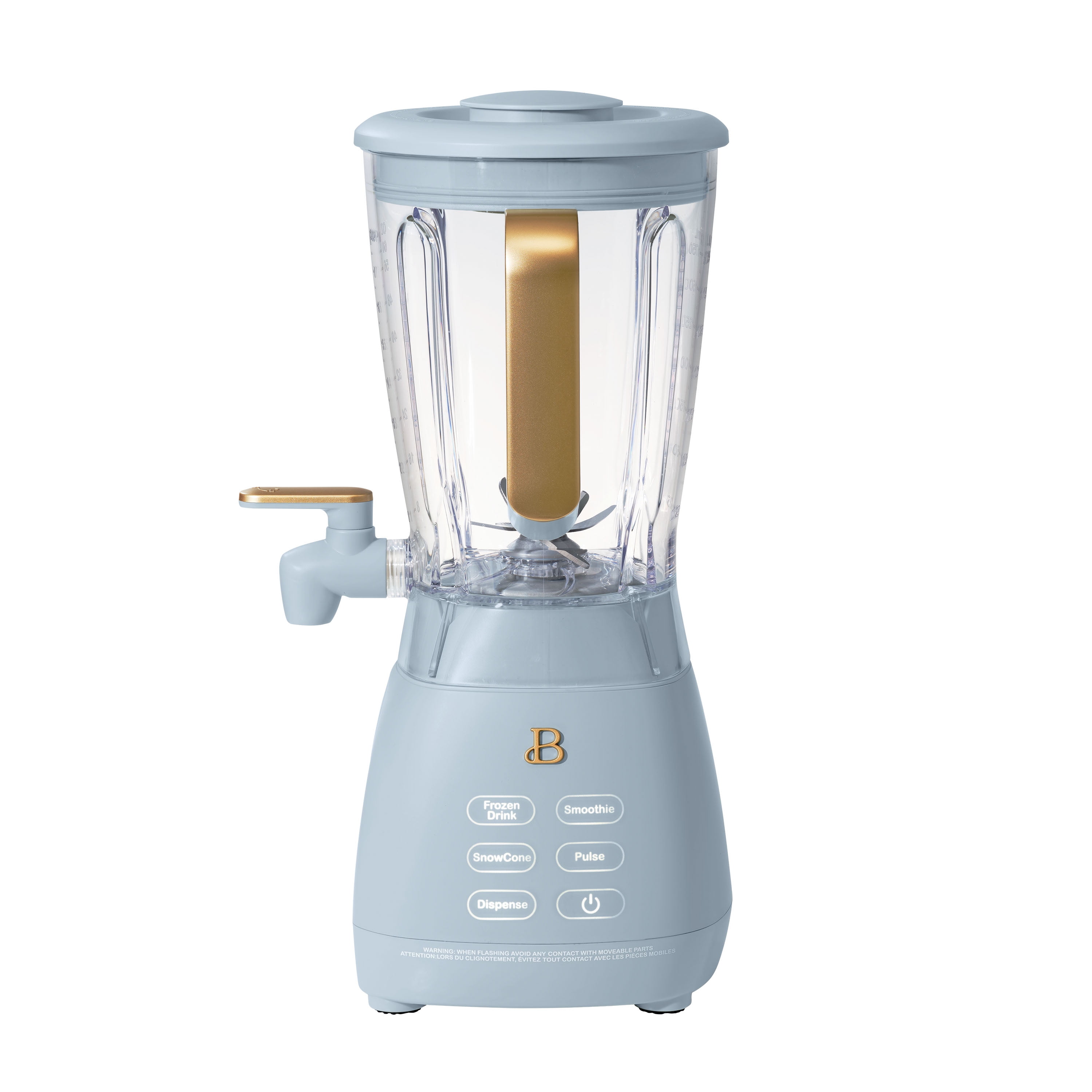 Beautiful Slush Crush 60 oz 4-Speed Frozen Drink Maker, Cornflower Blue by Drew Barrymore - Walmart.com