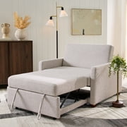 Better Homes & Gardens Nolan Pull-Out Sleeper Accent Chair, Wheat