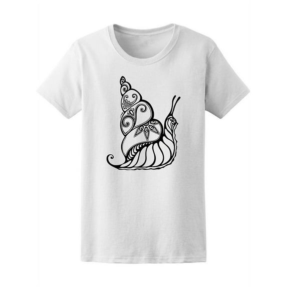 Beautiful Snail, Exotic Insect T-Shirt Women -Image by Shutterstock, Female Small
